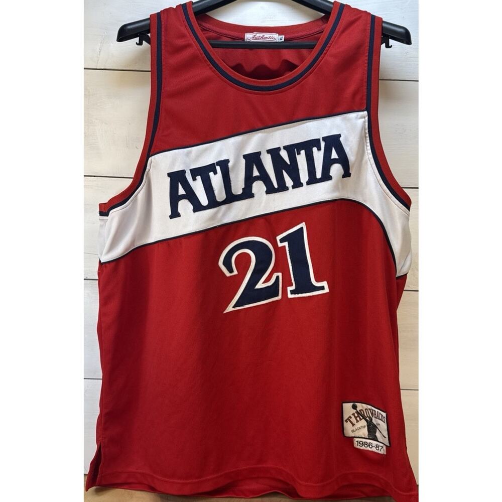 VTG Authentic Dominique Wilken’s Throwback Jersey Blacktop Edition ‘86-87 XL